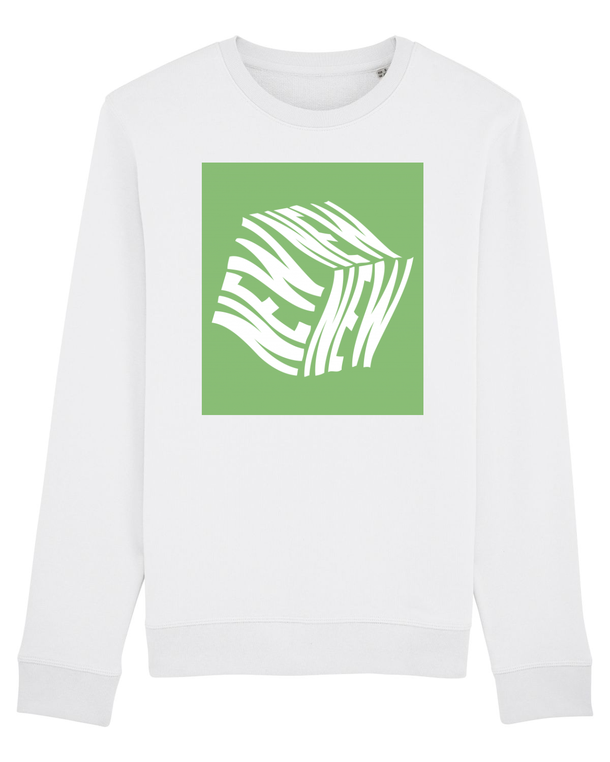 Bluză mânecă lungă Unisex Rise White