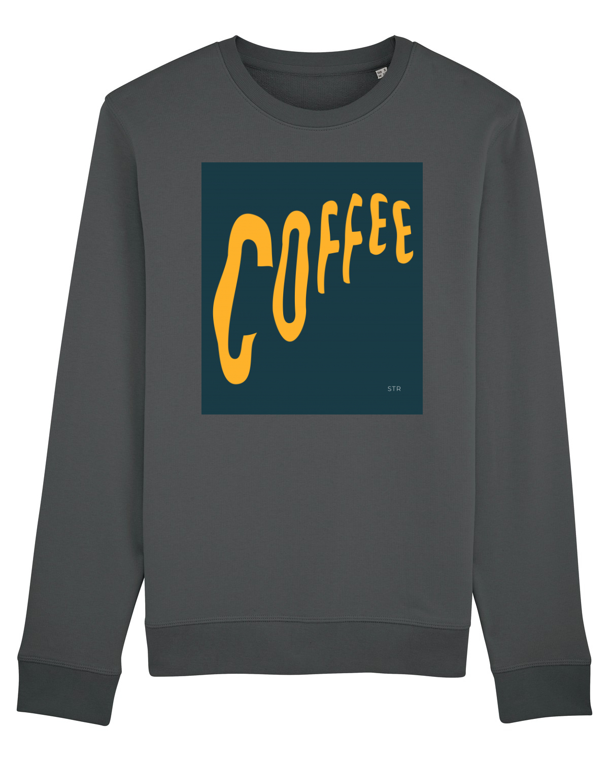 Bluză mânecă lungă Unisex Rise Anthracite
