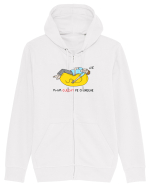M-am culcat pe o ureche Hanorac cu fermoar Unisex Connector
