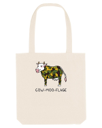 Cow-moo-flage Sacoșă textilă