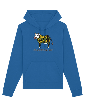 Cow-moo-flage Royal Blue