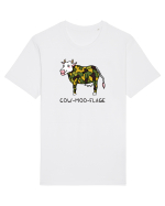 Cow-moo-flage Tricou mânecă scurtă Unisex Rocker