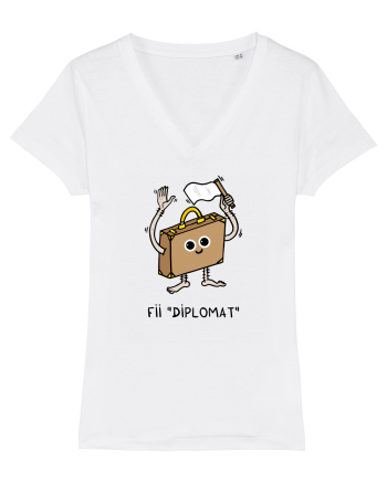 Fii diplomat White