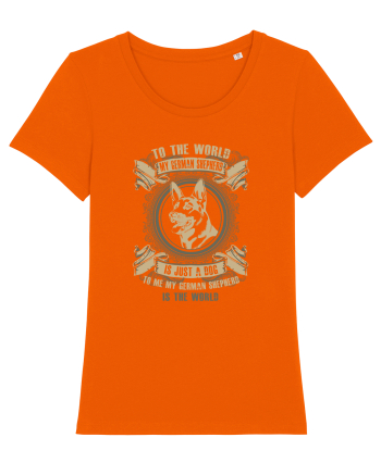 GERMAN SHEPHERD Bright Orange