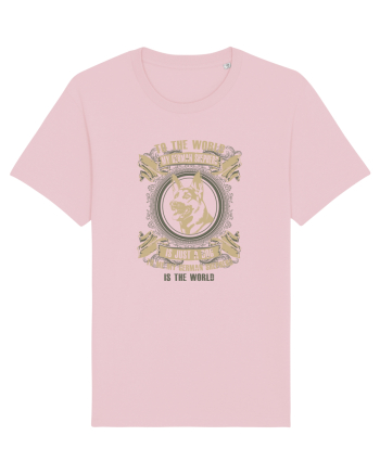 GERMAN SHEPHERD Cotton Pink