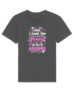 GRANDMA Tricou mânecă scurtă Unisex Rocker