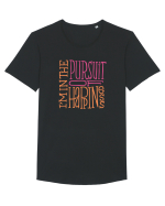 HAPPYNESS Tricou mânecă scurtă guler larg Bărbat Skater