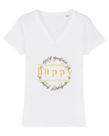 HAPPY White