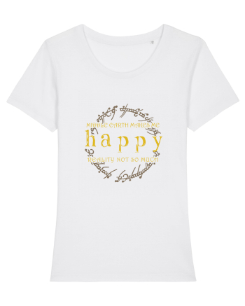 HAPPY White