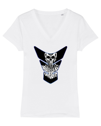 Tank Protector Skull White