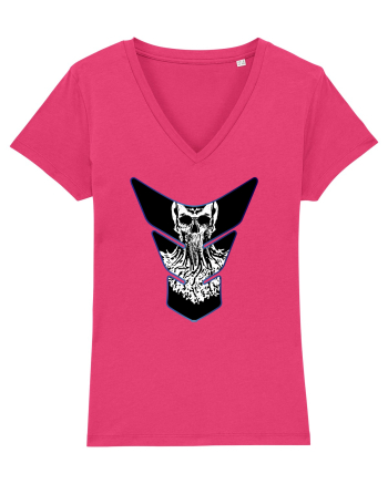 Tank Protector Skull Raspberry