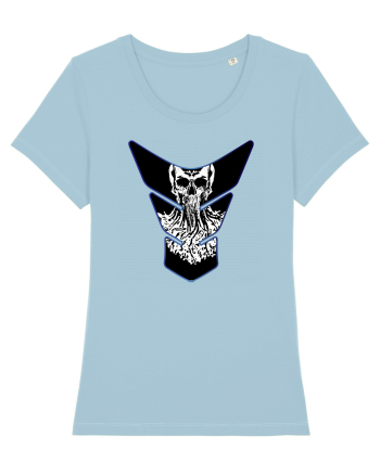 Tank Protector Skull Sky Blue