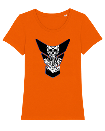 Tank Protector Skull Bright Orange