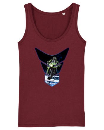 Tank Protector Bike Burgundy