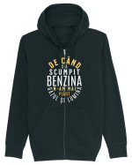 De când s-a scumpit benzina n-am mai plătit gazul și lumina Hanorac cu fermoar Unisex Connector