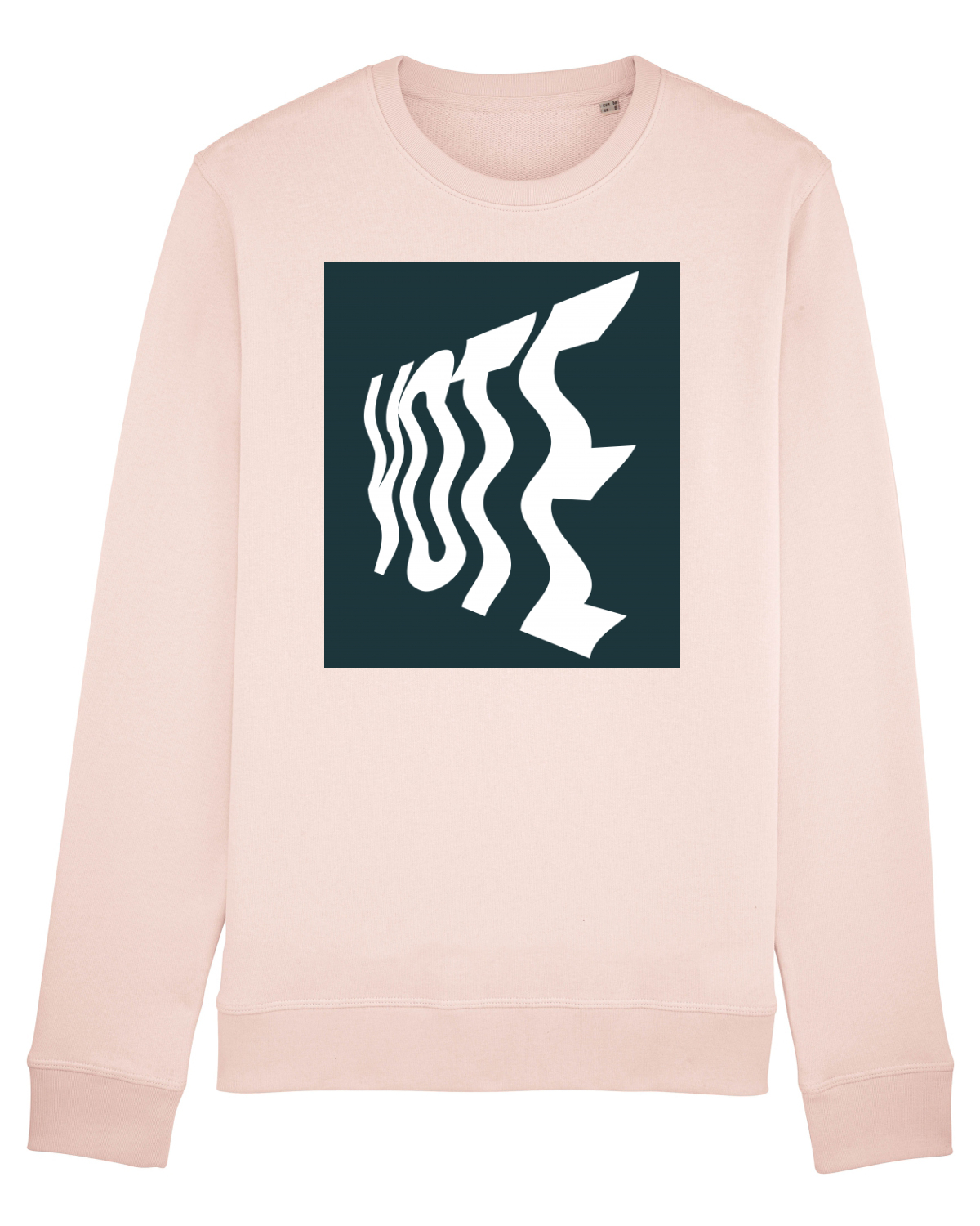 Bluză mânecă lungă Unisex Rise Candy Pink
