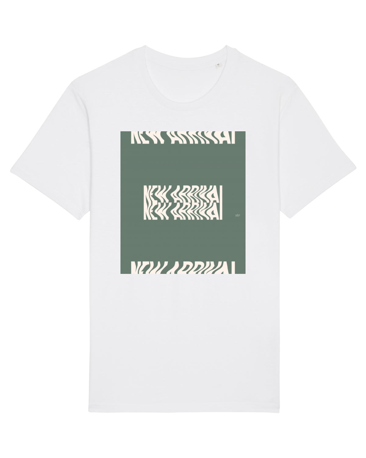 Tricou mânecă scurtă Unisex Rocker White