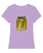 Pickle 11 Tricou mânecă scurtă guler larg fitted Damă Expresser