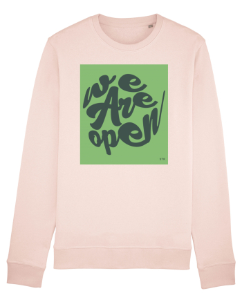 we are open 296 Candy Pink
