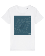 work from home 321 Tricou mânecă scurtă  Copii Mini Creator
