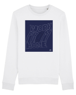 work from home 326 Bluză mânecă lungă Unisex Rise