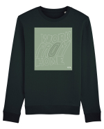 work from home 312 Bluză mânecă lungă Unisex Rise