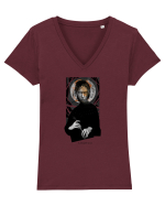 AMNESIA Tricou mânecă scurtă guler V Damă Evoker