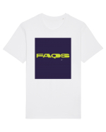 faqs 284 Tricou mânecă scurtă Unisex Rocker
