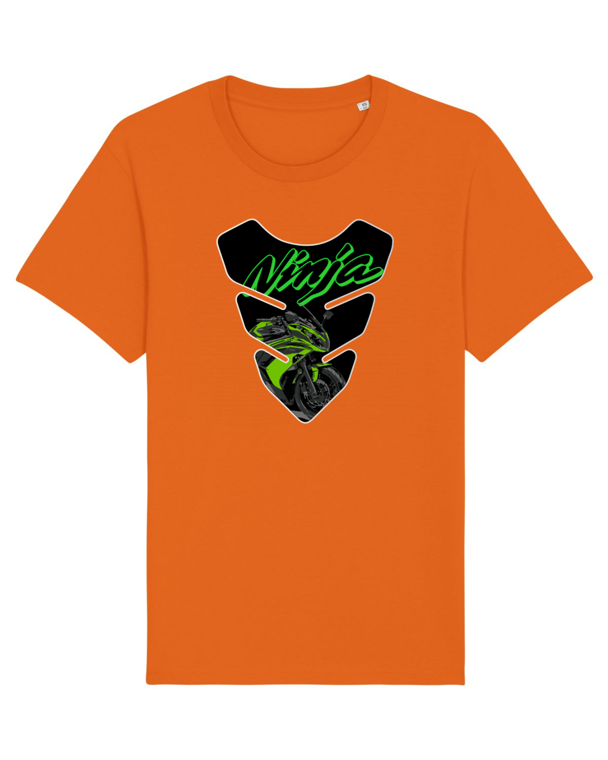 Tricou mânecă scurtă Unisex Rocker Bright Orange