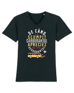 Carburantul și deodorantul, două elemente vitale în viața noastră (a unora) Tricou mânecă scurtă guler V Bărbat Presenter