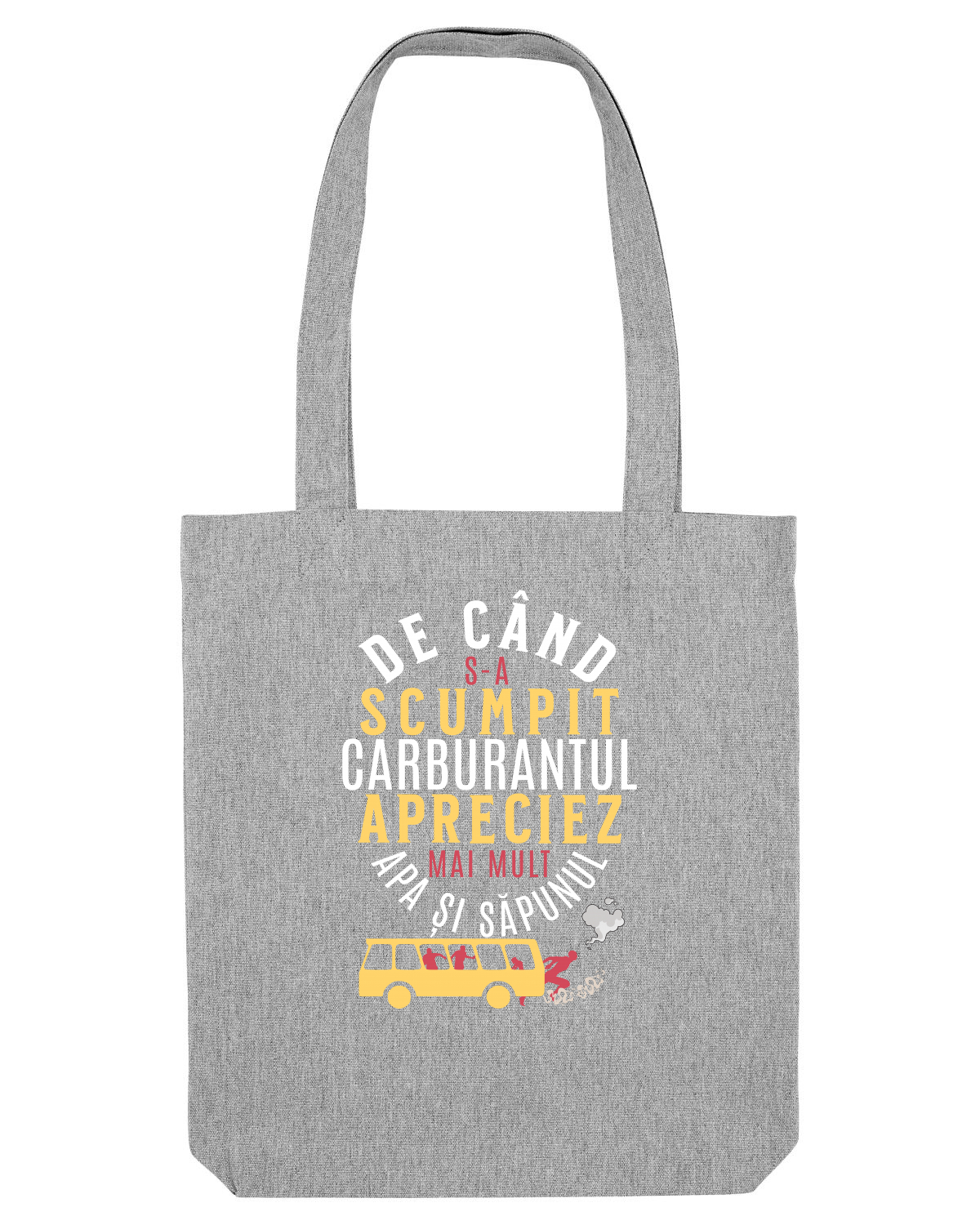 Sacoșă textilă Heather Grey