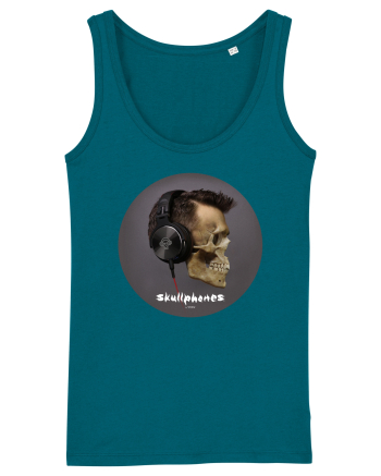 Craniu cu casti - skullphones 11 Ocean Depth