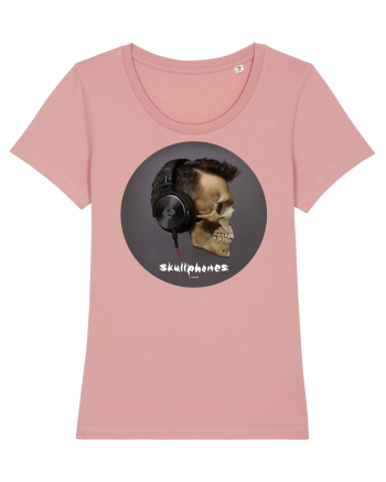 Craniu cu casti - skullphones 11 Canyon Pink