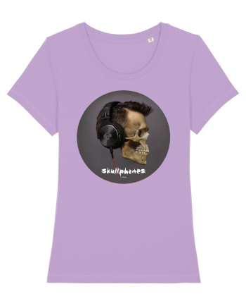 Craniu cu casti - skullphones 11 Lavender Dawn