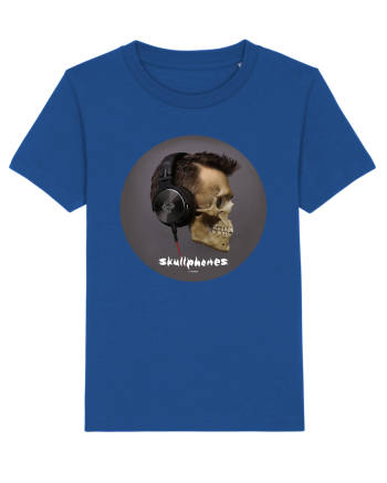 Craniu cu casti - skullphones 11 Majorelle Blue