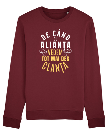 Alianta si Clanta, umor de sezon Burgundy