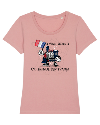 A venit vacanța cu trenul din Franța Canyon Pink