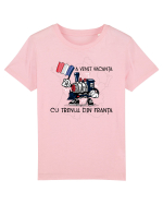 A venit vacanța cu trenul din Franța Tricou mânecă scurtă  Copii Mini Creator