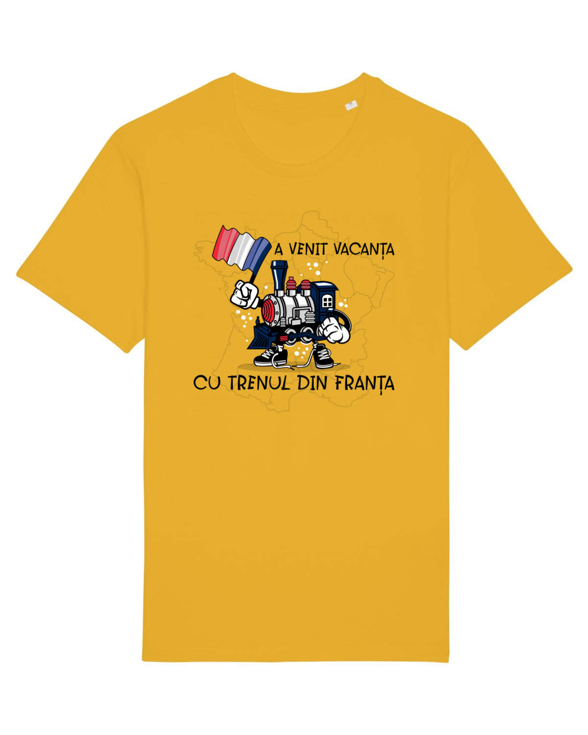 Tricou mânecă scurtă Unisex Rocker Spectra Yellow