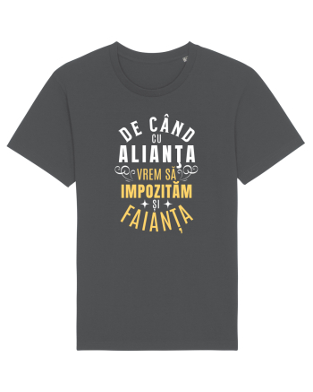 Alianța Impozitul și Faianța. Umor de criză Anthracite