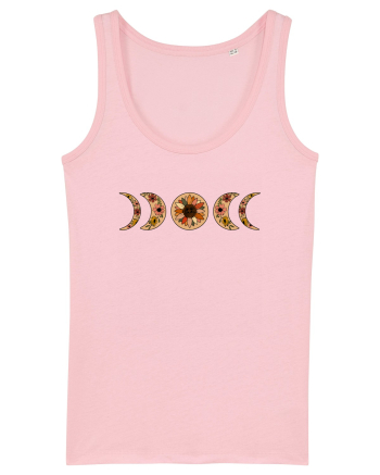 Moon Phases Cotton Pink