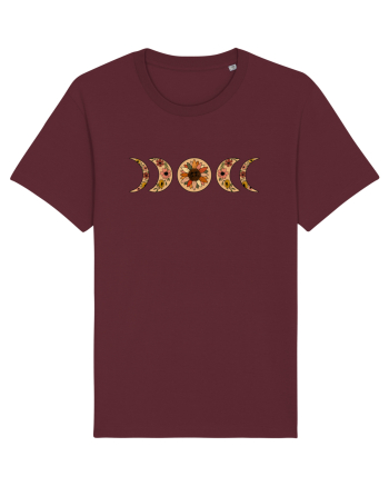 Moon Phases Burgundy