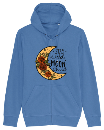 Stay Wild Moon Child Bright Blue
