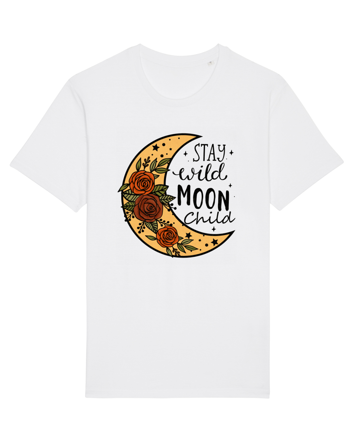 Tricou mânecă scurtă Unisex Rocker White