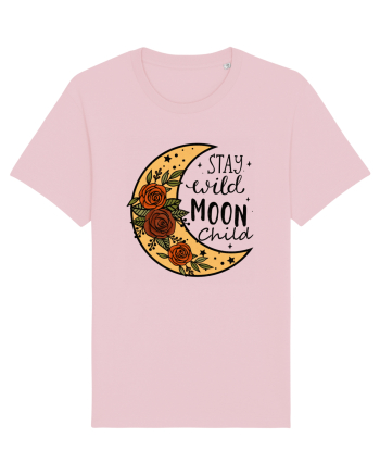 Stay Wild Moon Child Cotton Pink