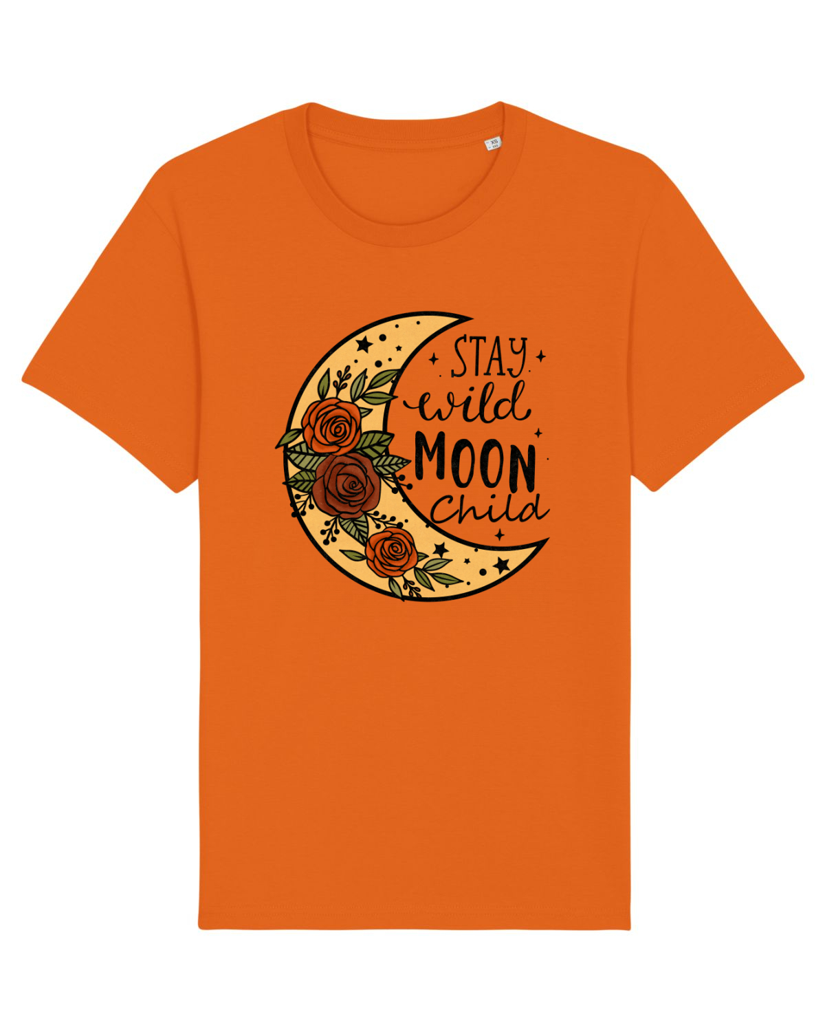 Tricou mânecă scurtă Unisex Rocker Bright Orange
