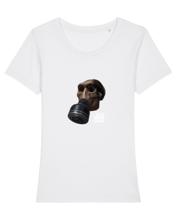 Craniu gasmaskskull White