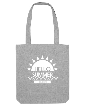 Hello Summer Holidays Heather Grey