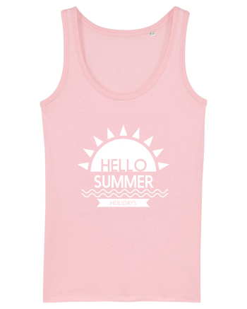 Hello Summer Holidays Cotton Pink