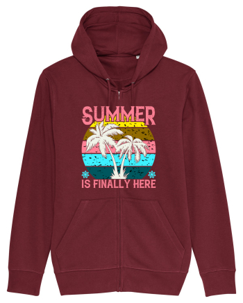 Summer Is Finally Here Burgundy